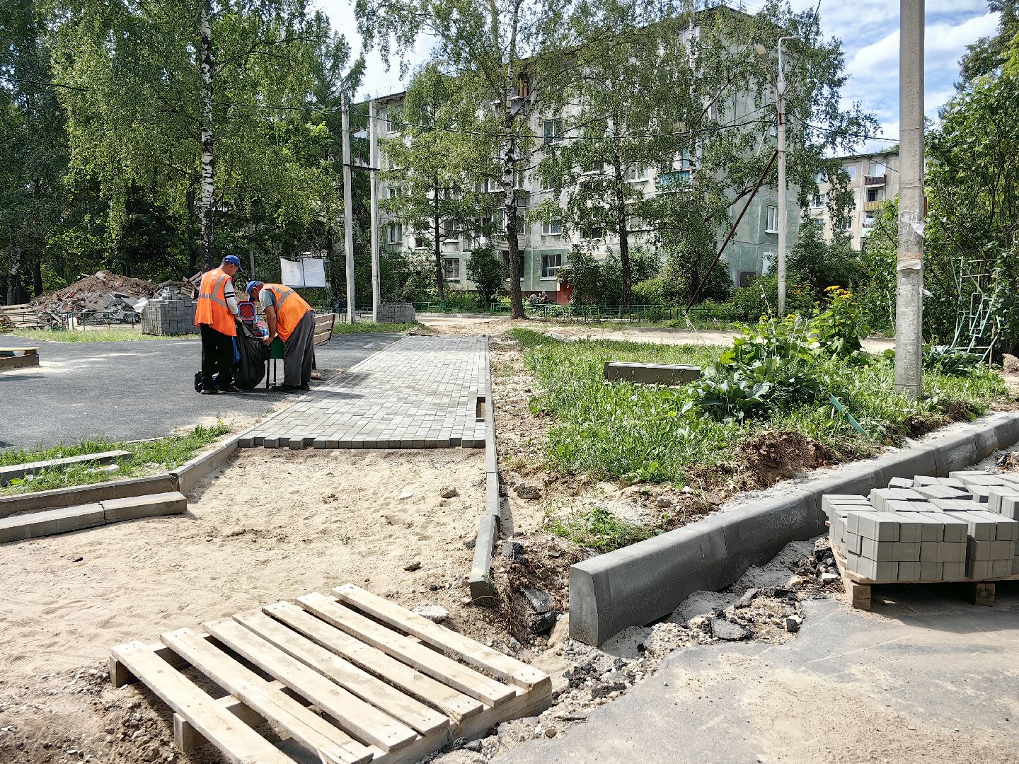 благоустройство 2024, программа губернатора, Благоустройство дворов в Подмосковье, щёлково,