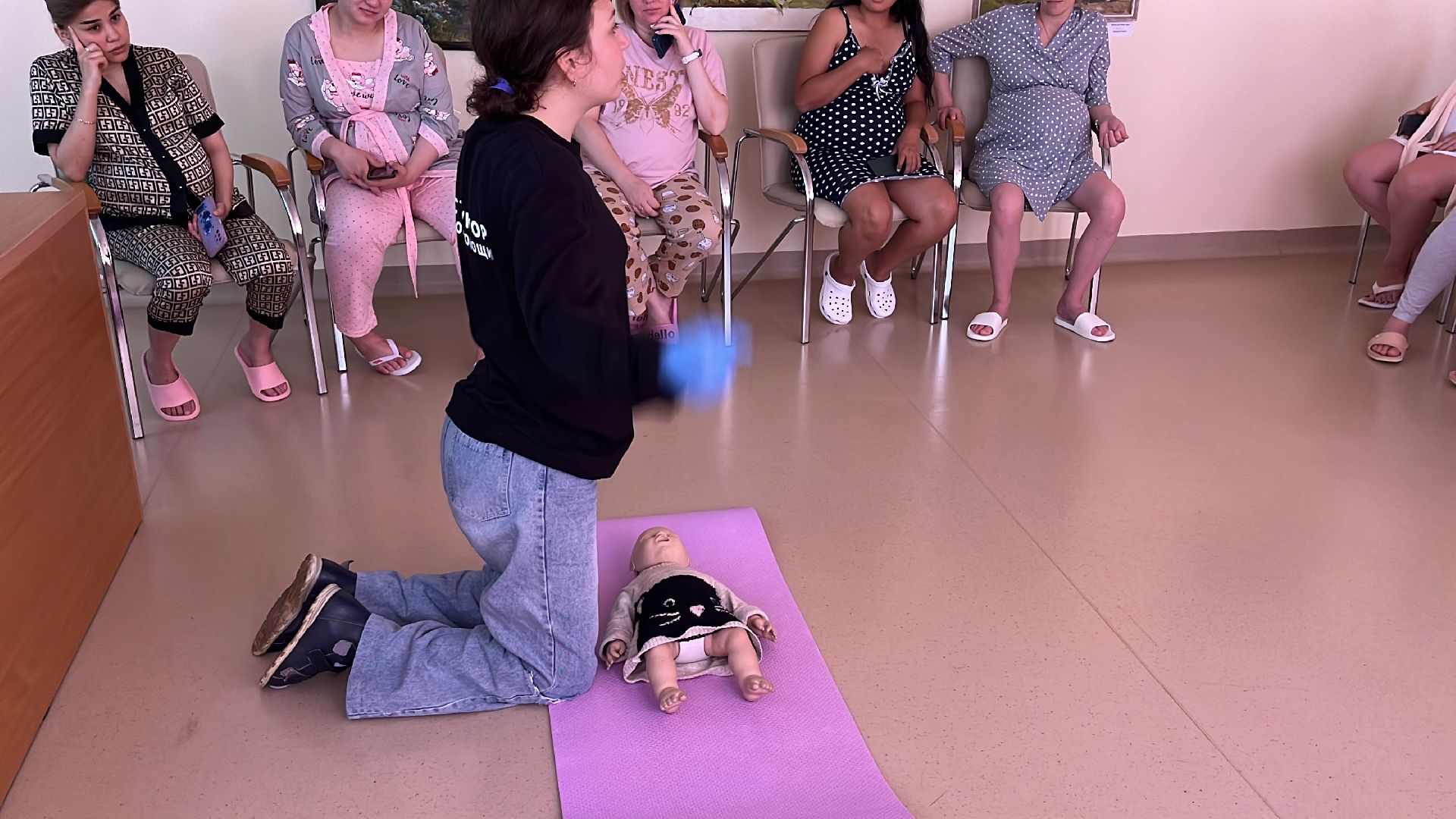 роддом, мастер-класс, первая помощь,