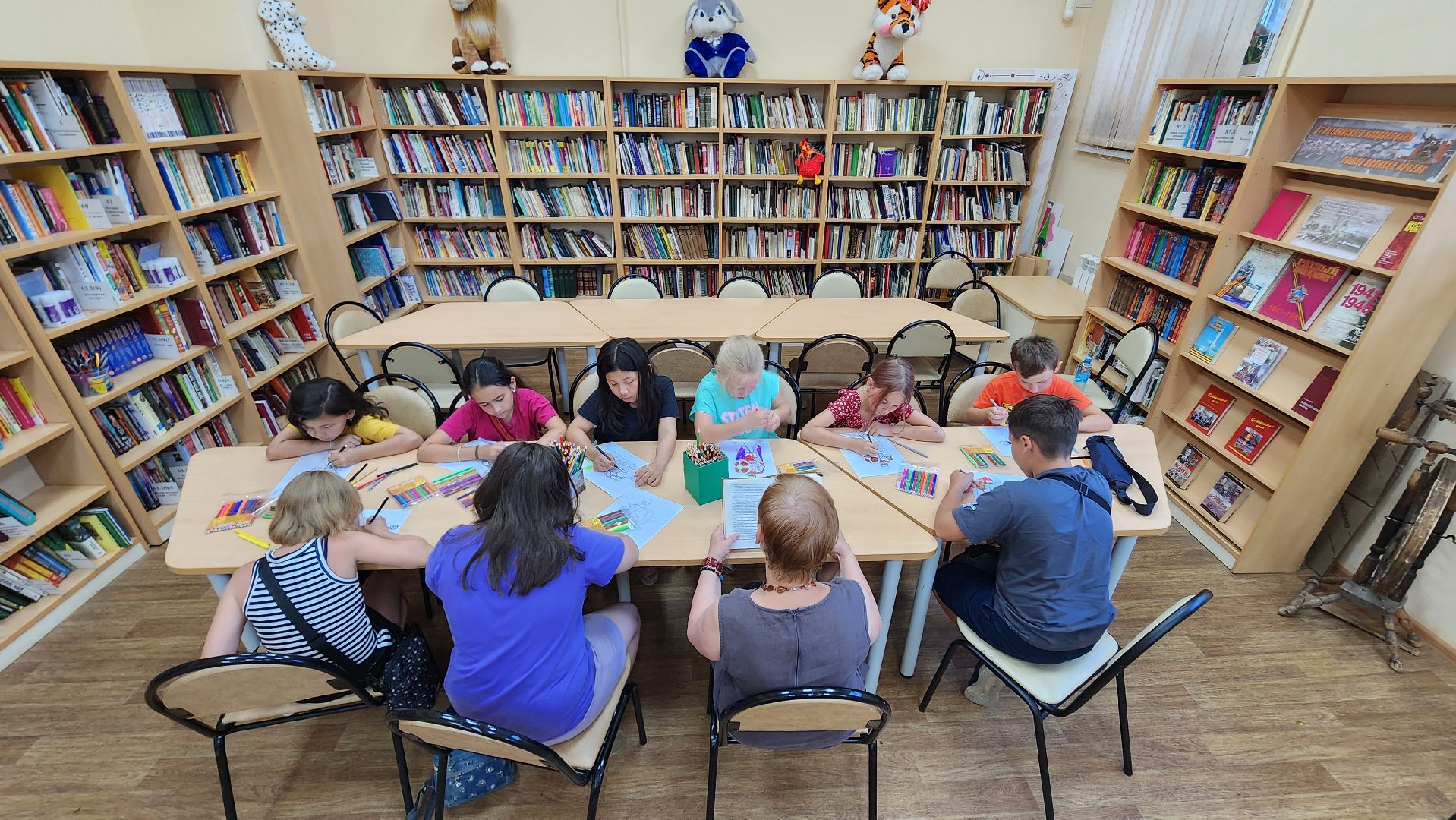 библиотека, истра, дети, сказки,