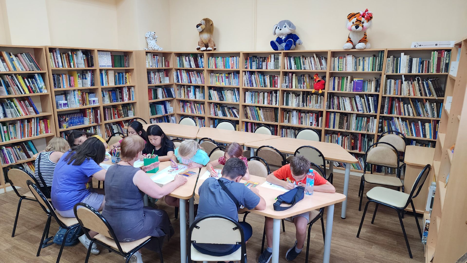 библиотека, истра, дети, сказки,