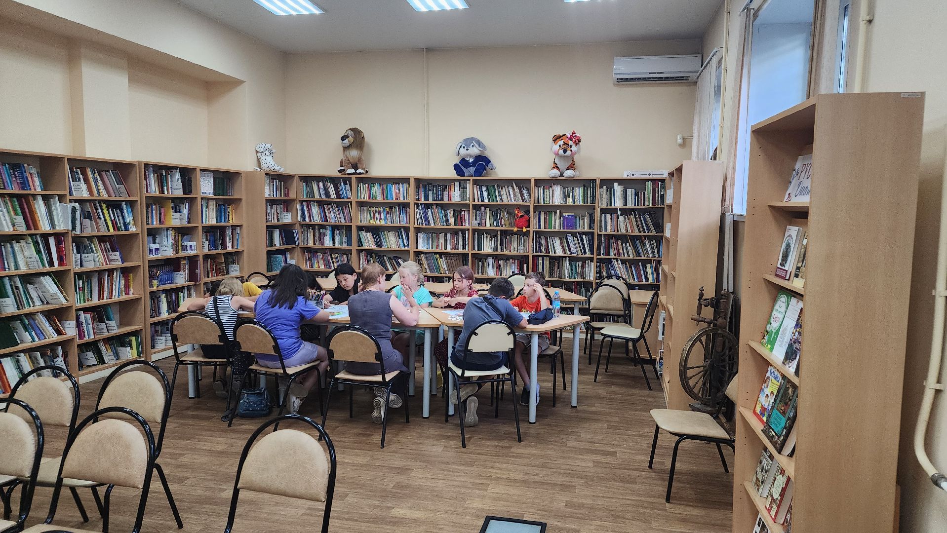 библиотека, истра, дети, сказки,