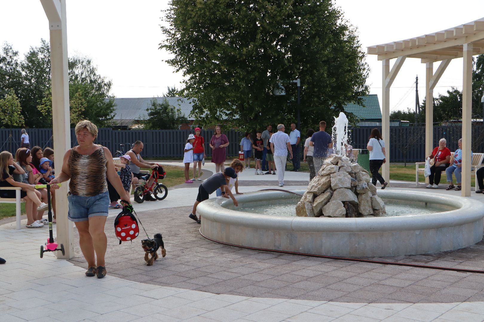 Серебряные Пруды, Яблоневый сад, Успенский, благоустройство, национальный проект, национальный проект жилье и городская среда,