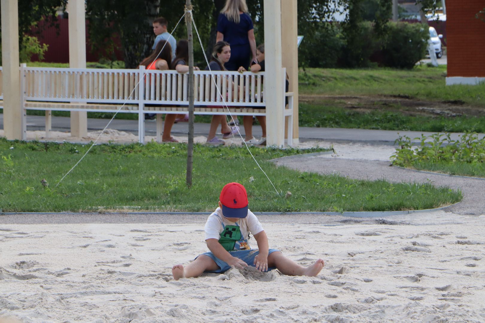 Серебряные Пруды, Яблоневый сад, Успенский, благоустройство, национальный проект, национальный проект жилье и городская среда,