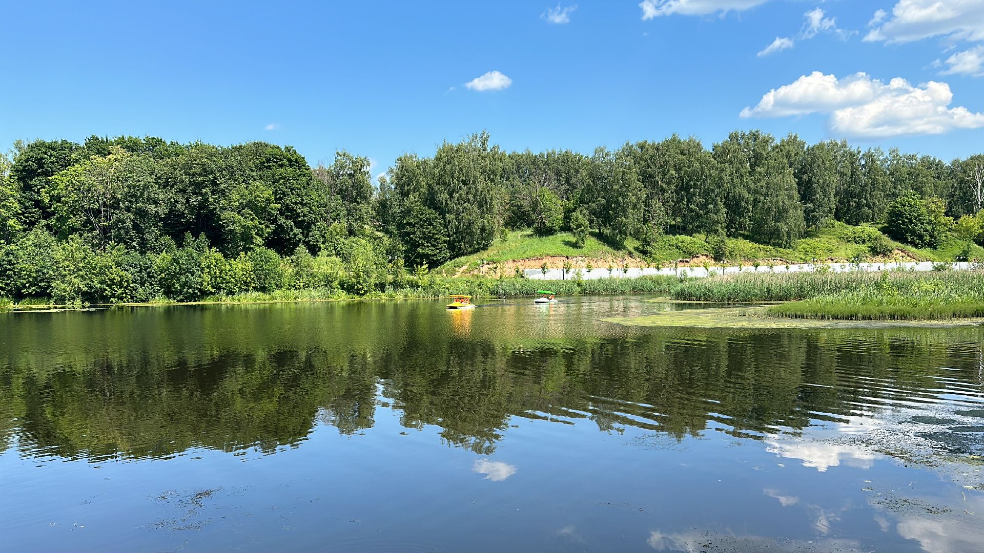 Клин, общество, парки подмосковья, прогулка по воде,