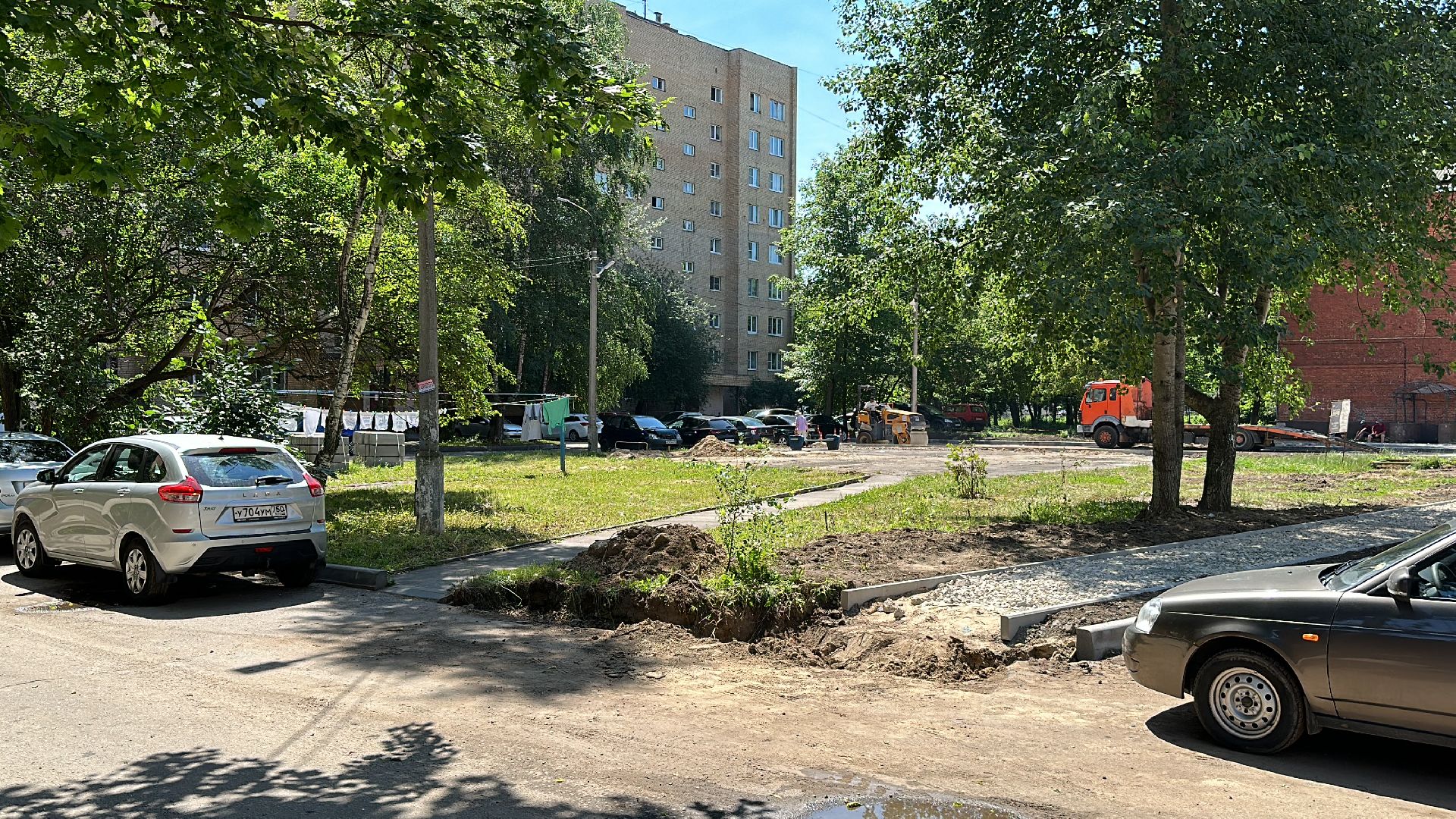 Клин, общество, благоустройство, дворы,