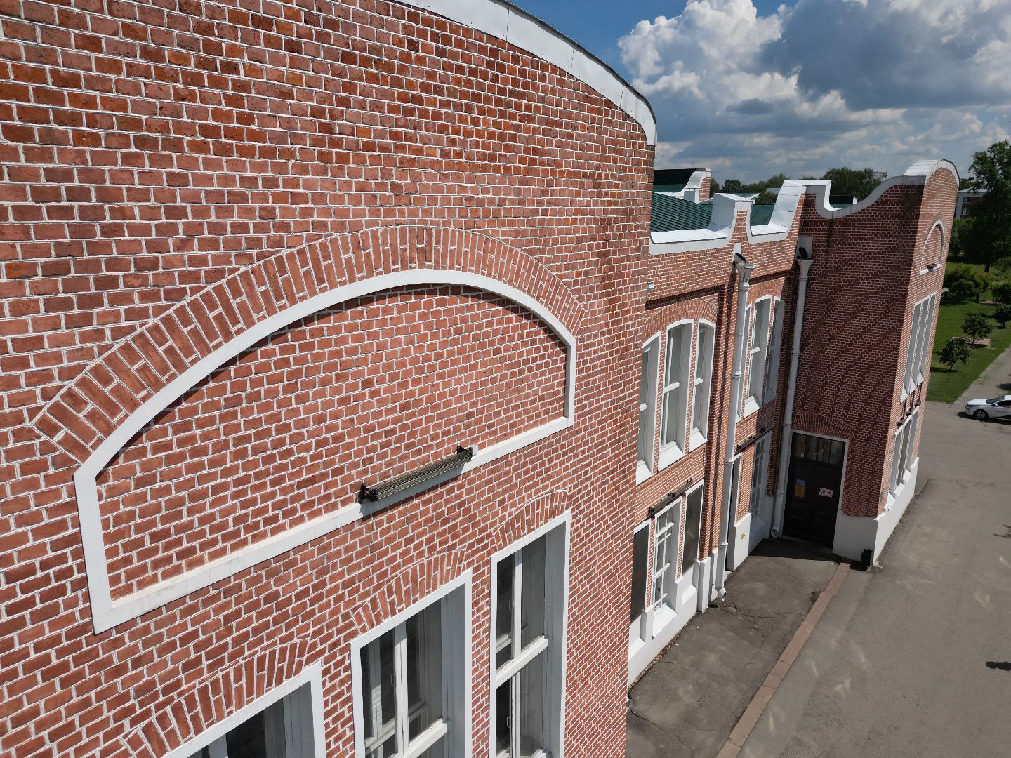 видео с коптера, орехово зуево, ремонт, реставрация, города,