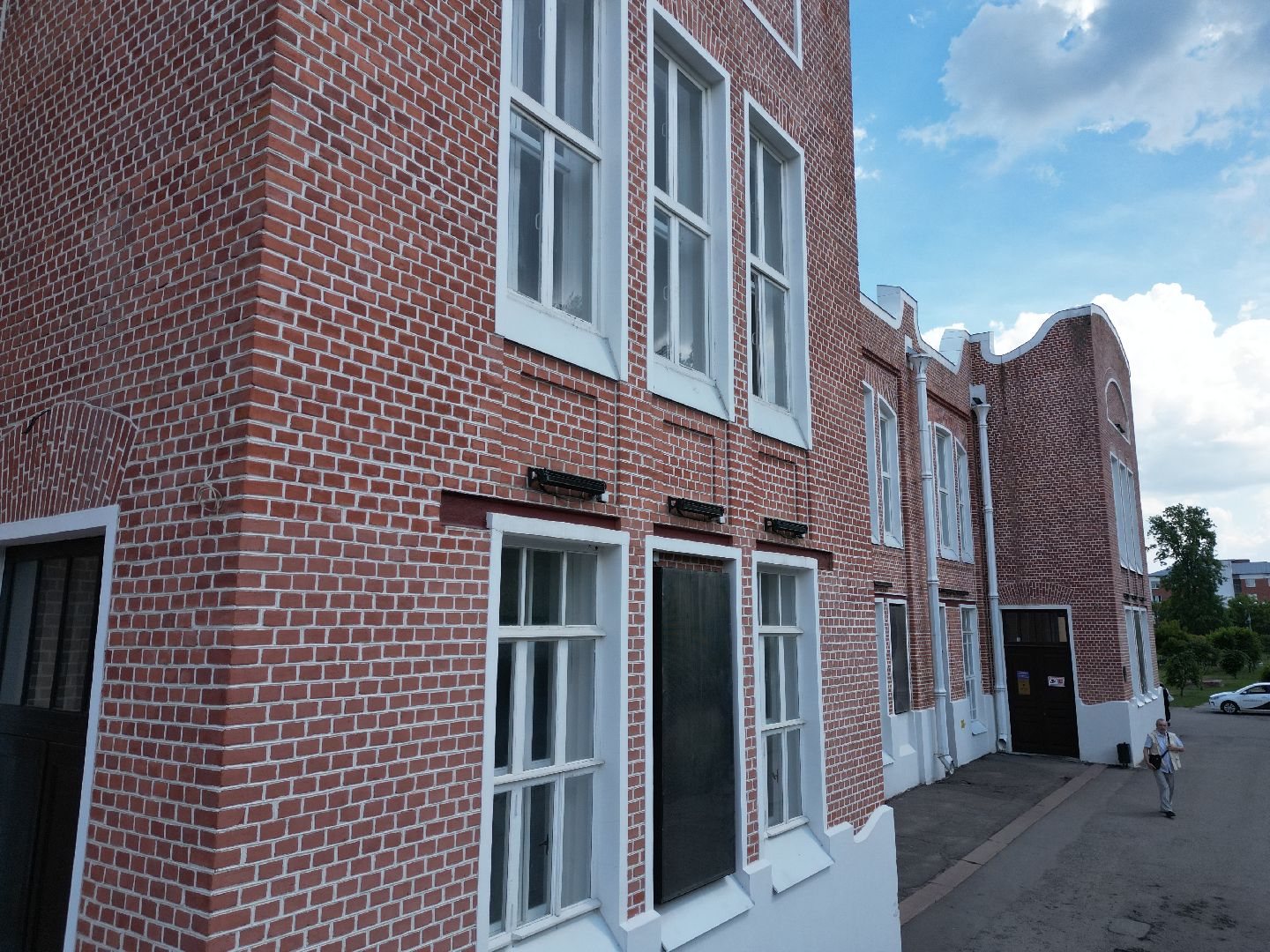 видео с коптера, орехово зуево, ремонт, реставрация, города,