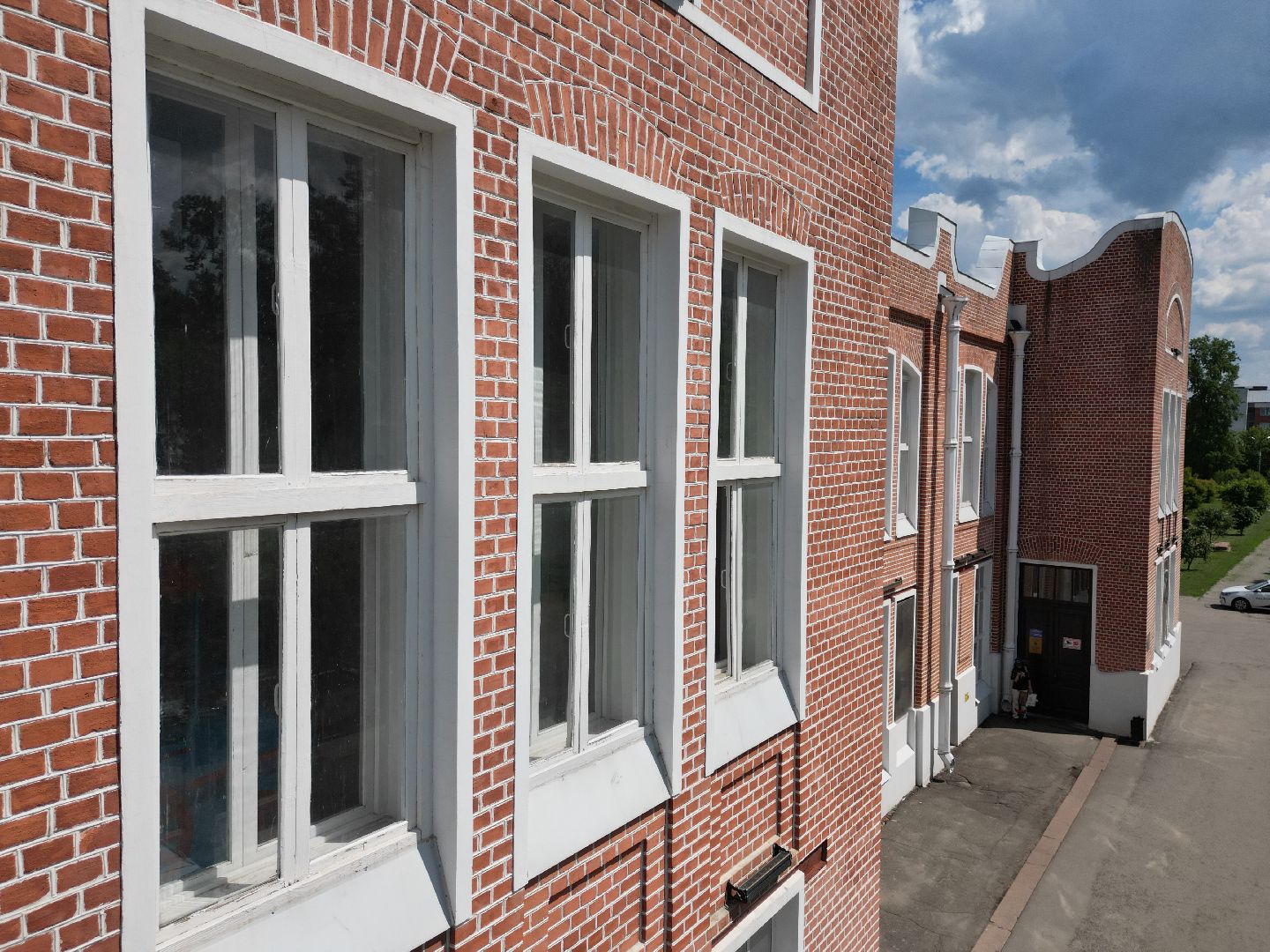 видео с коптера, орехово зуево, ремонт, реставрация, города,