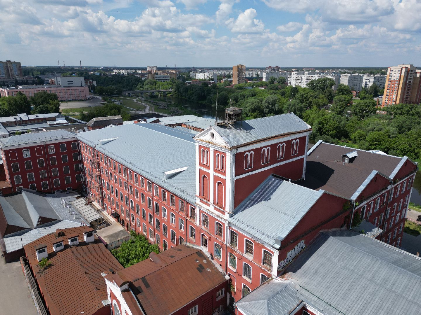 видео с коптера, орехово зуево, набережная, благоустройство,