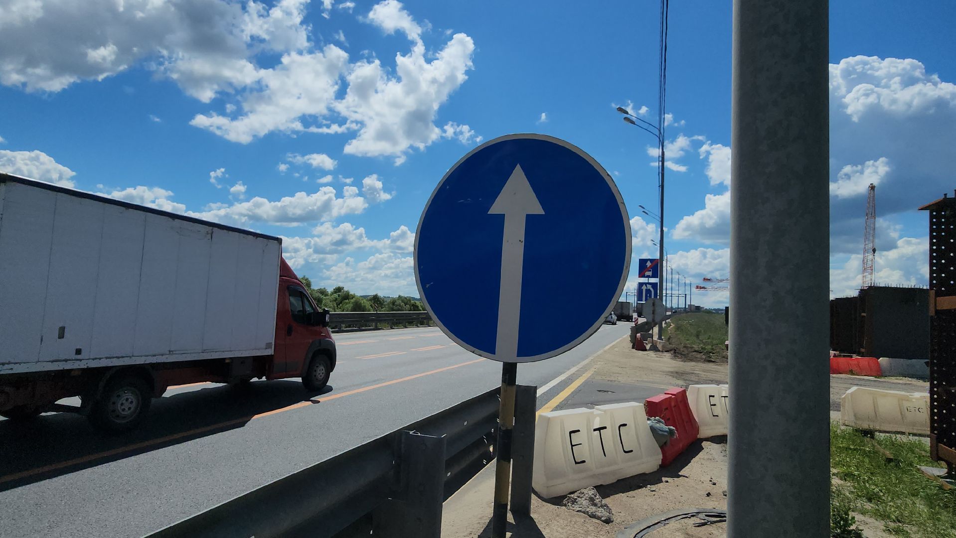 серпухов, мост через оку, трасса М2, схема движения, автомобили,