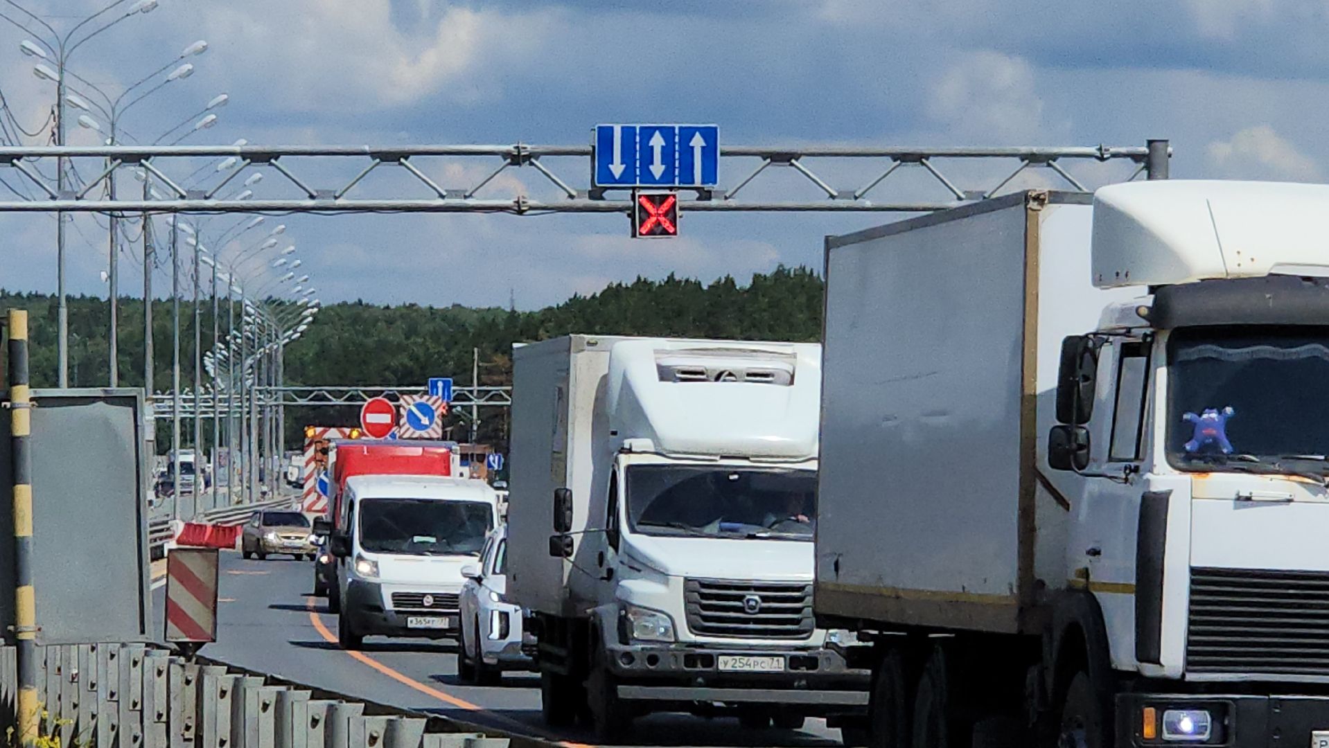 серпухов, мост через оку, трасса М2, схема движения, автомобили,