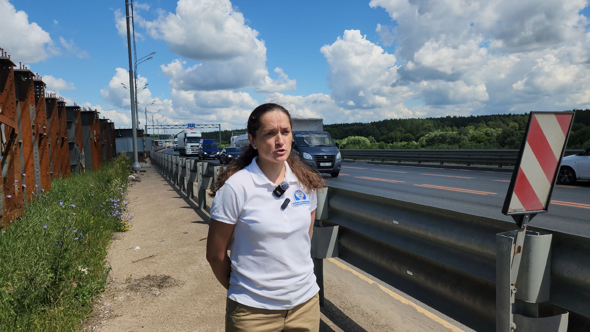 серпухов, мост через оку, трасса М2, схема движения, автомобили,