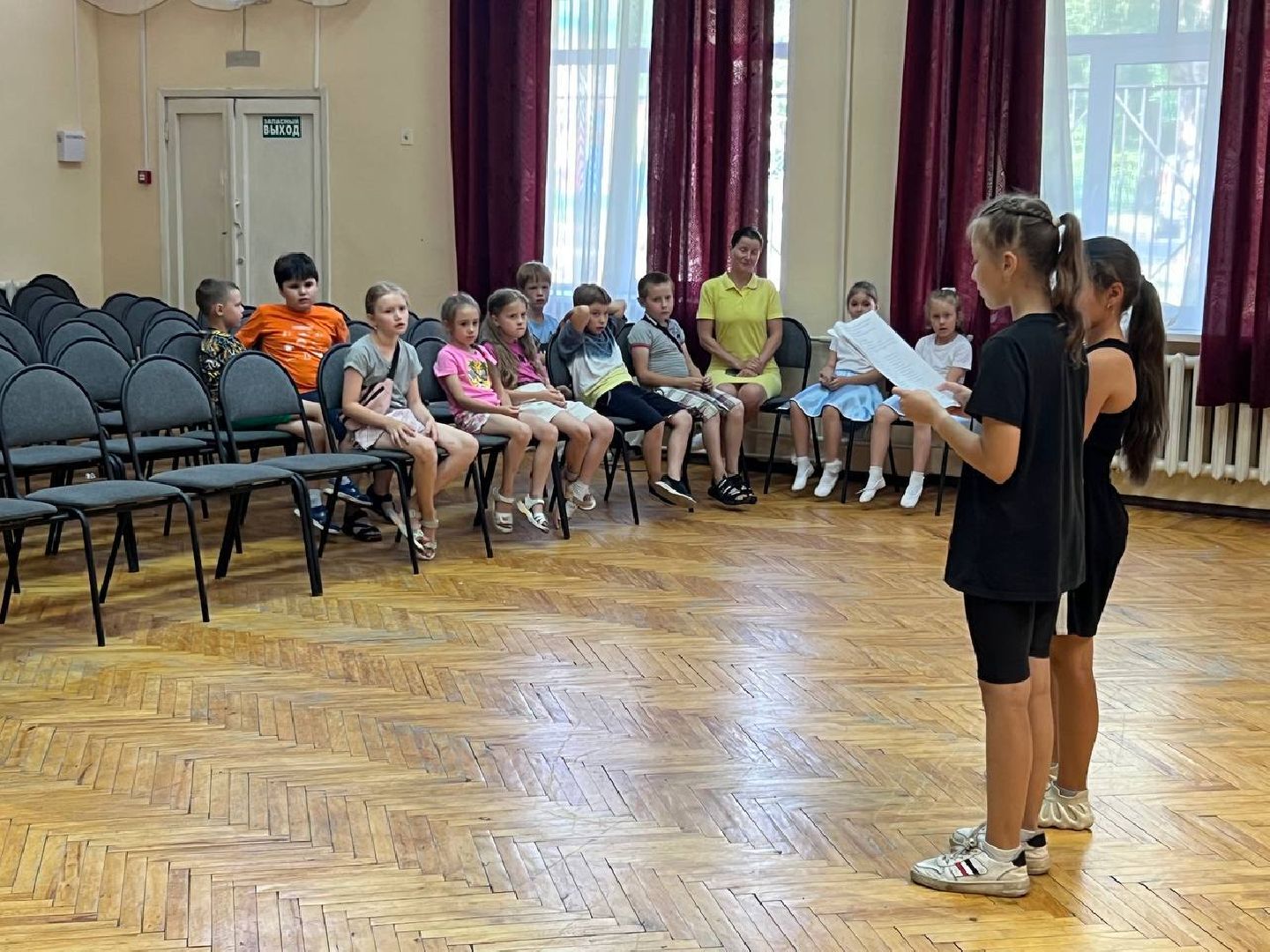 дети, школа, школьный лагерь, городской округ восход,