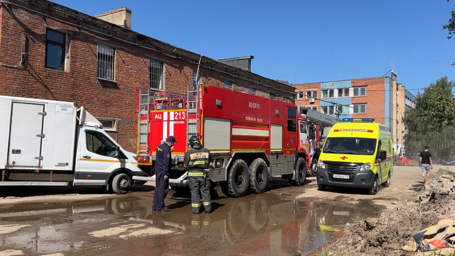 химки, чп, пожар, возгорание,