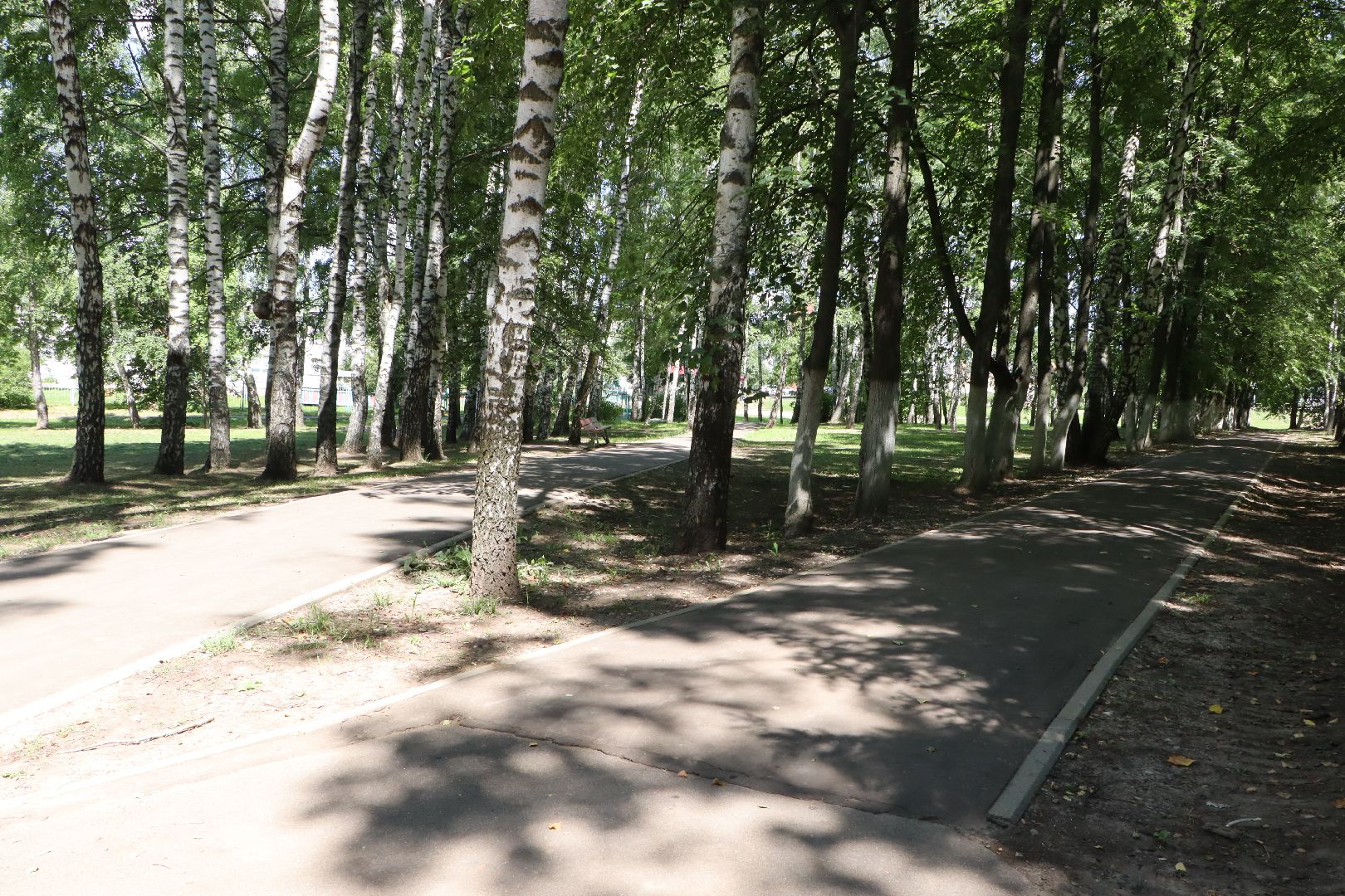 Сквер Победы Узуново, Серебряные Пруды, Памятник воинам-землякам, Формирование комфортной городской среды», нацпроект Жилье и городская среда,