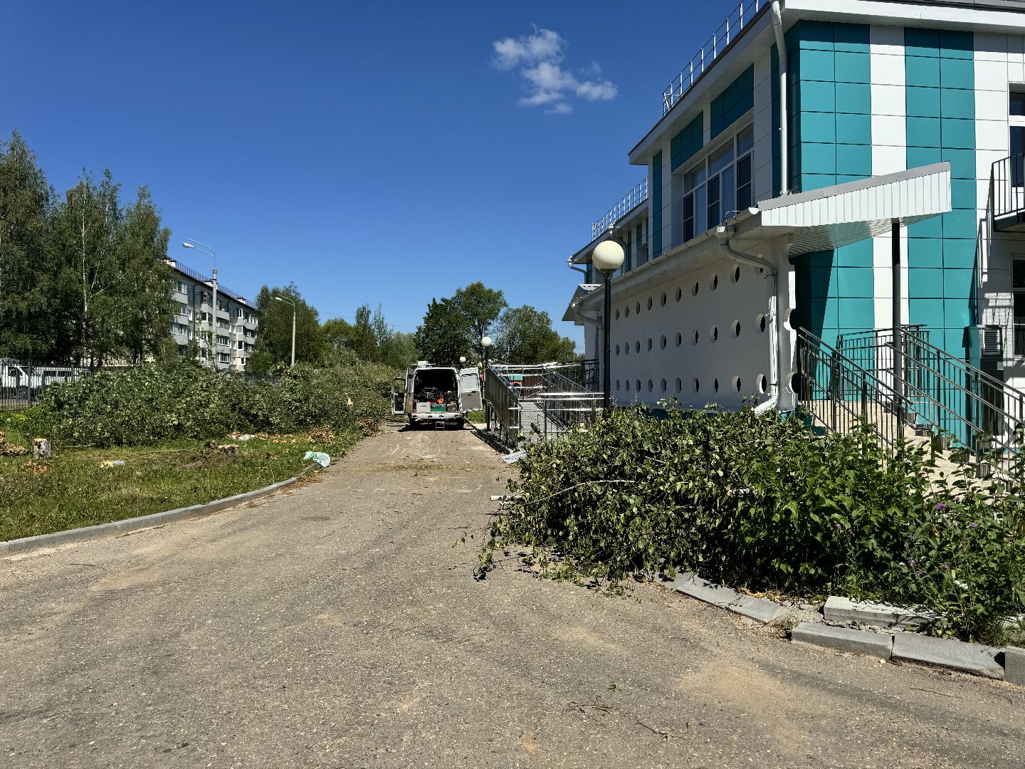 шаховская, благоуйстройство, детский сад, благоустройство территории,