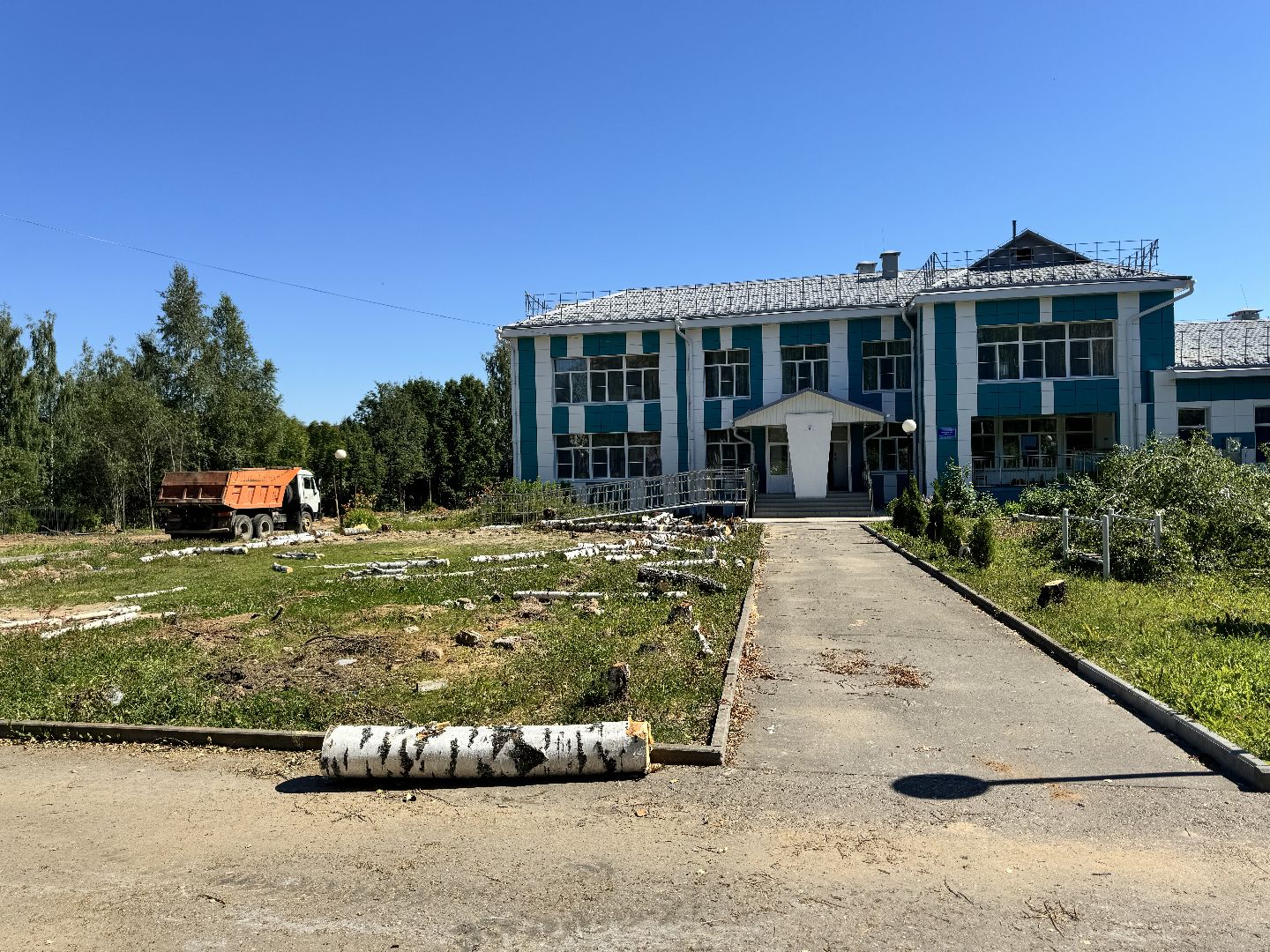 шаховская, благоуйстройство, детский сад, благоустройство территории,