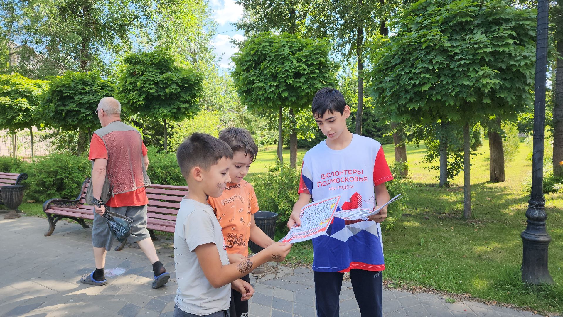 правила безопасности, пожарная безопасность, волонтеры, Лосино-Петровский,