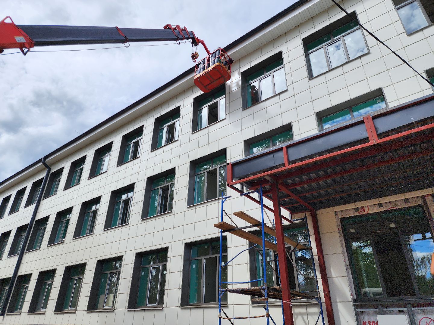 ногинск, центр образования, ремонт, ремонт школы, жители, общество, благоустройство,