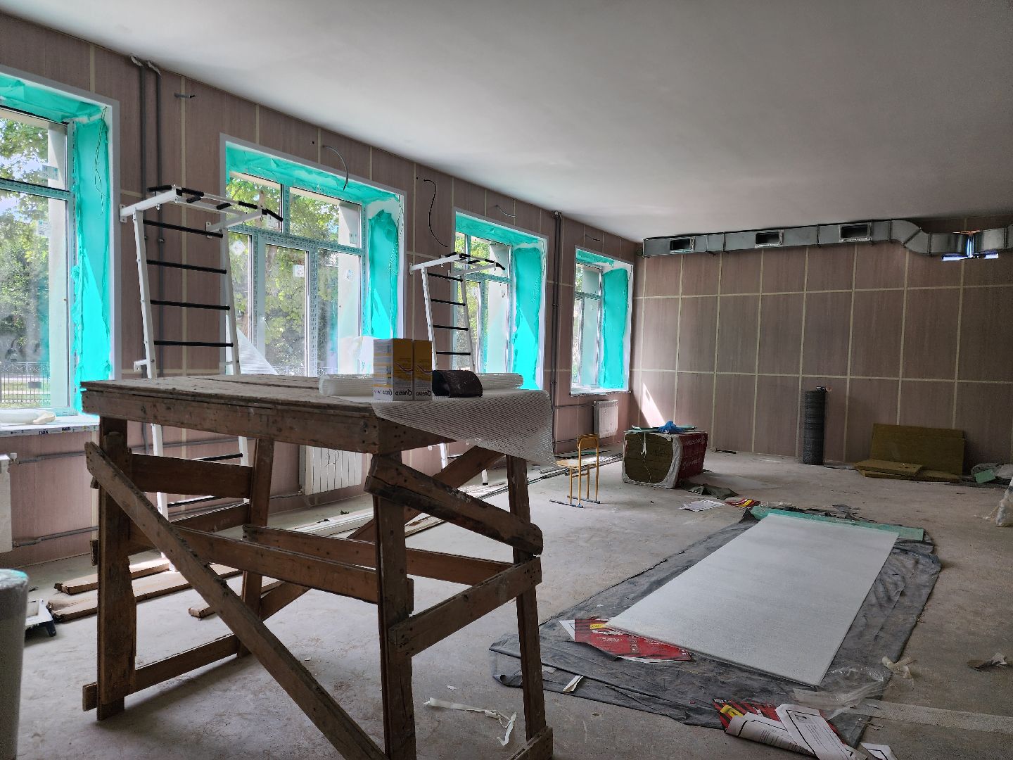 ногинск, центр образования, ремонт, ремонт школы, жители, общество, благоустройство,