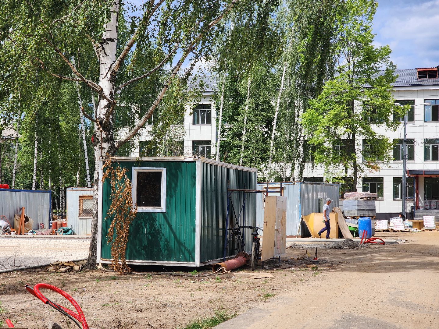 ногинск, центр образования, ремонт, ремонт школы, жители, общество, благоустройство,