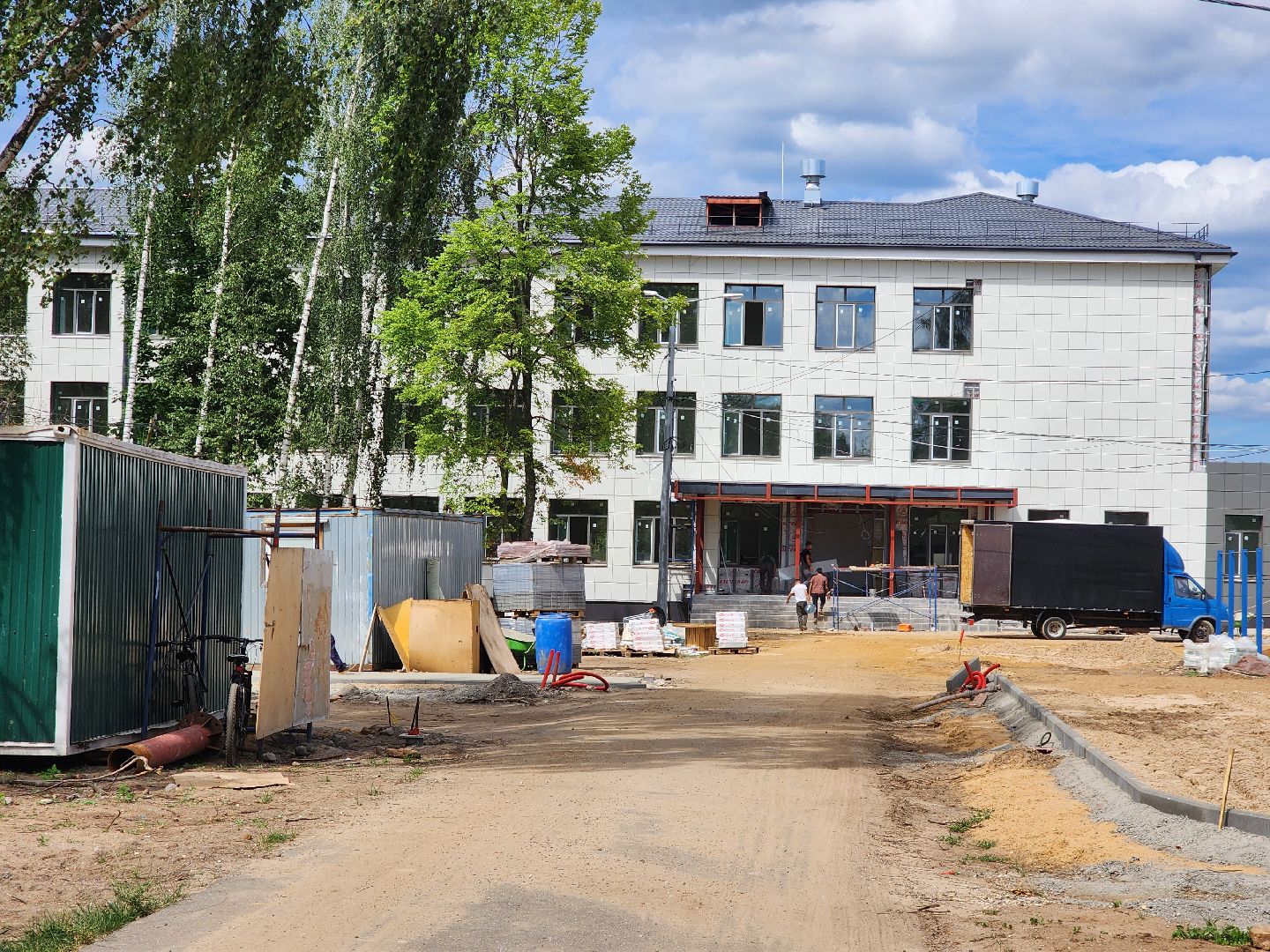 ногинск, центр образования, ремонт, ремонт школы, жители, общество, благоустройство,