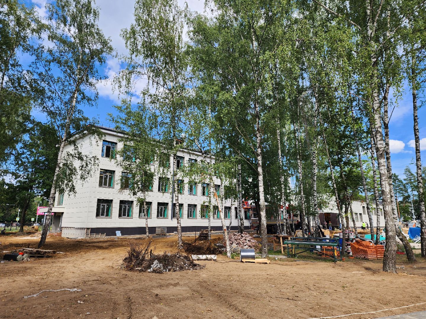 ногинск, центр образования, ремонт, ремонт школы, жители, общество, благоустройство,