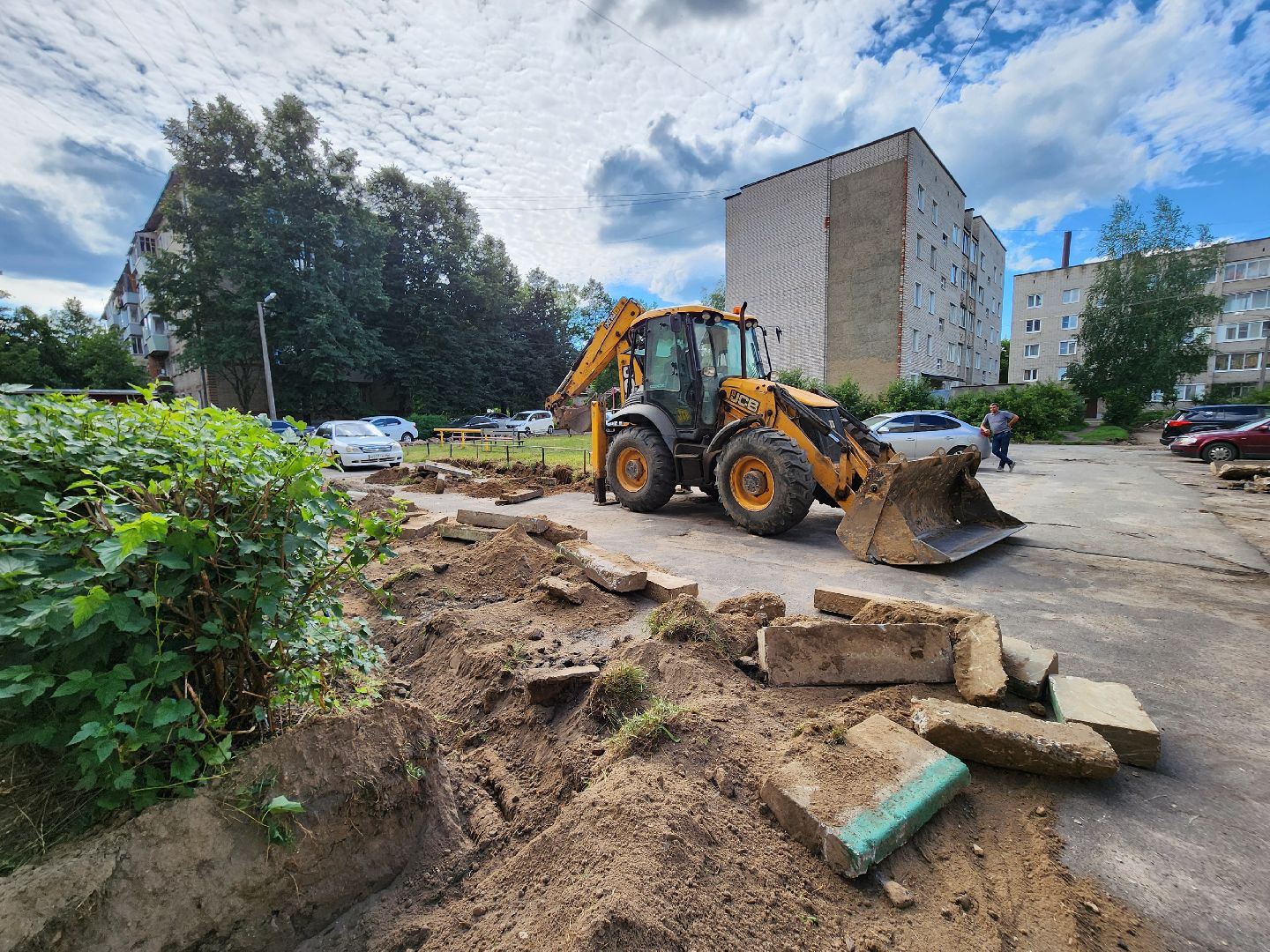 красноармейск, г.о. пушкинский, благоустройство дворов, городское хозяйство,