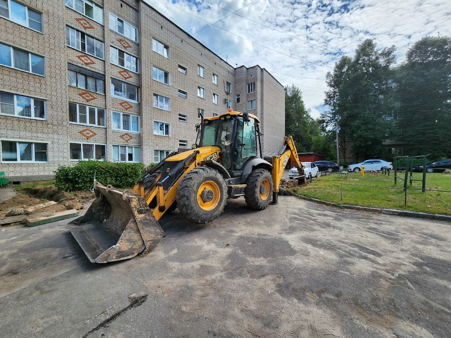 красноармейск, г.о. пушкинский, благоустройство дворов, городское хозяйство,