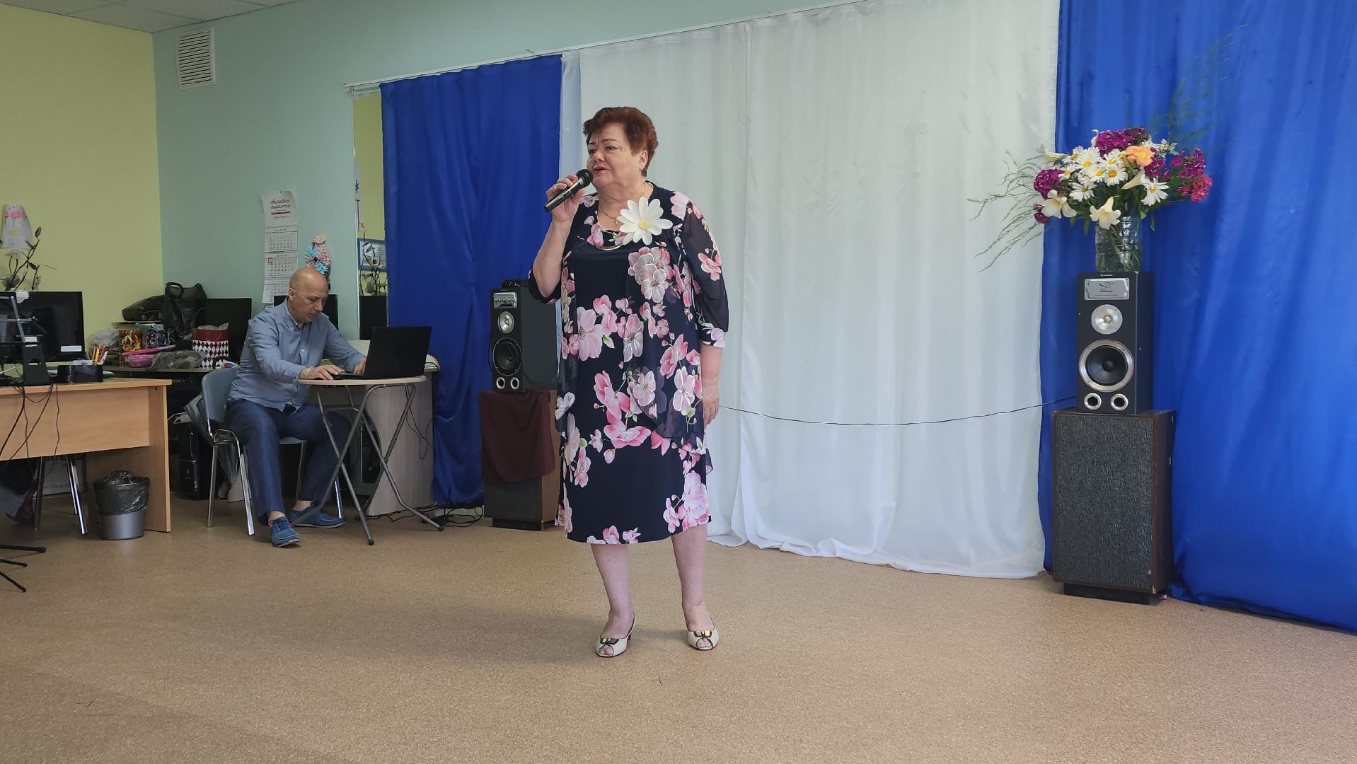 ивантеевка, артисты, день семьи любви и верности, песни, стихи, сцена, спектакль, активное долголетие,праздник,