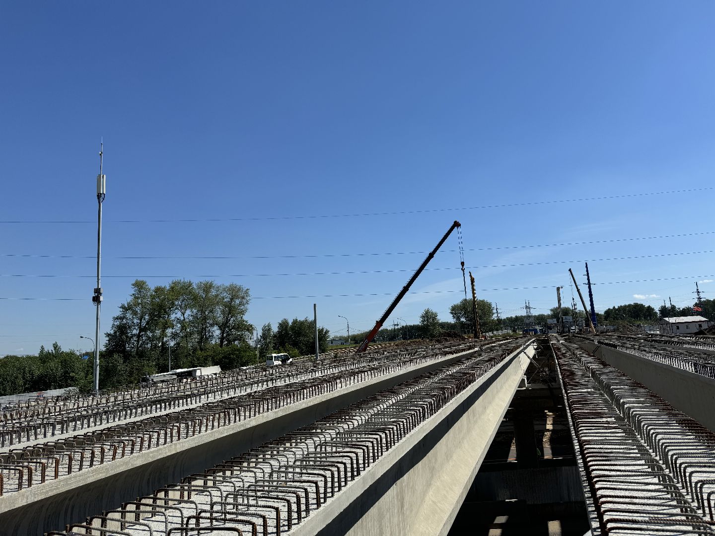 Реконструкция съезда, Каширское шоссе, Володарское шоссе, Путепровод, ГК Стройтрансгаз, реконструкция каширки, ленинский округ,