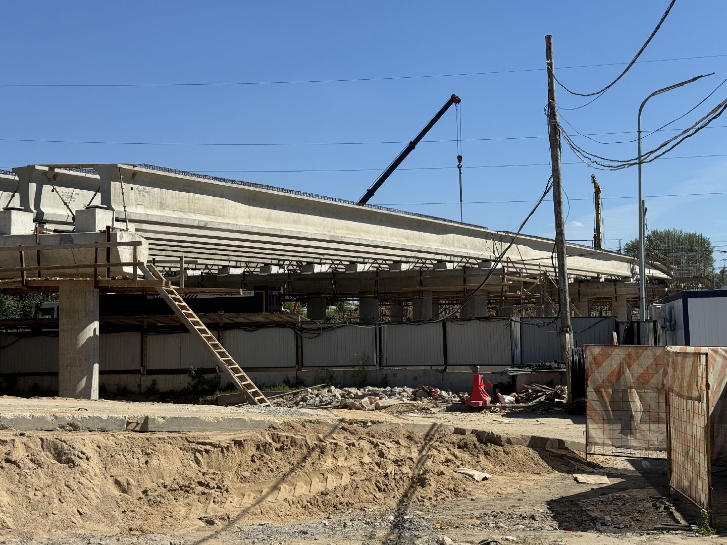 Реконструкция съезда, Каширское шоссе, Володарское шоссе, Путепровод, ГК Стройтрансгаз, реконструкция каширки, ленинский округ,