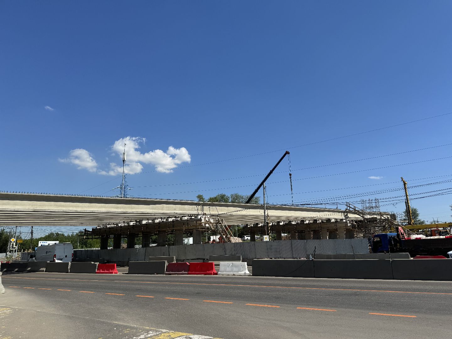 Реконструкция съезда, Каширское шоссе, Володарское шоссе, Путепровод, ГК Стройтрансгаз, реконструкция каширки, ленинский округ,