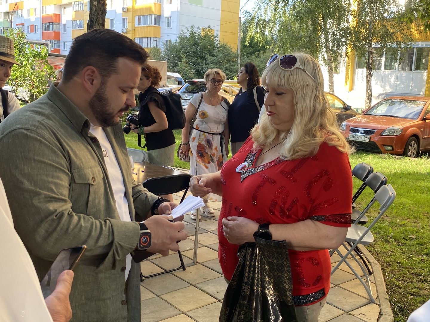 выездная администрация власиха, второе касание, встреча с жителями, власиха мкр солнечный, Власиха обращения жителей,