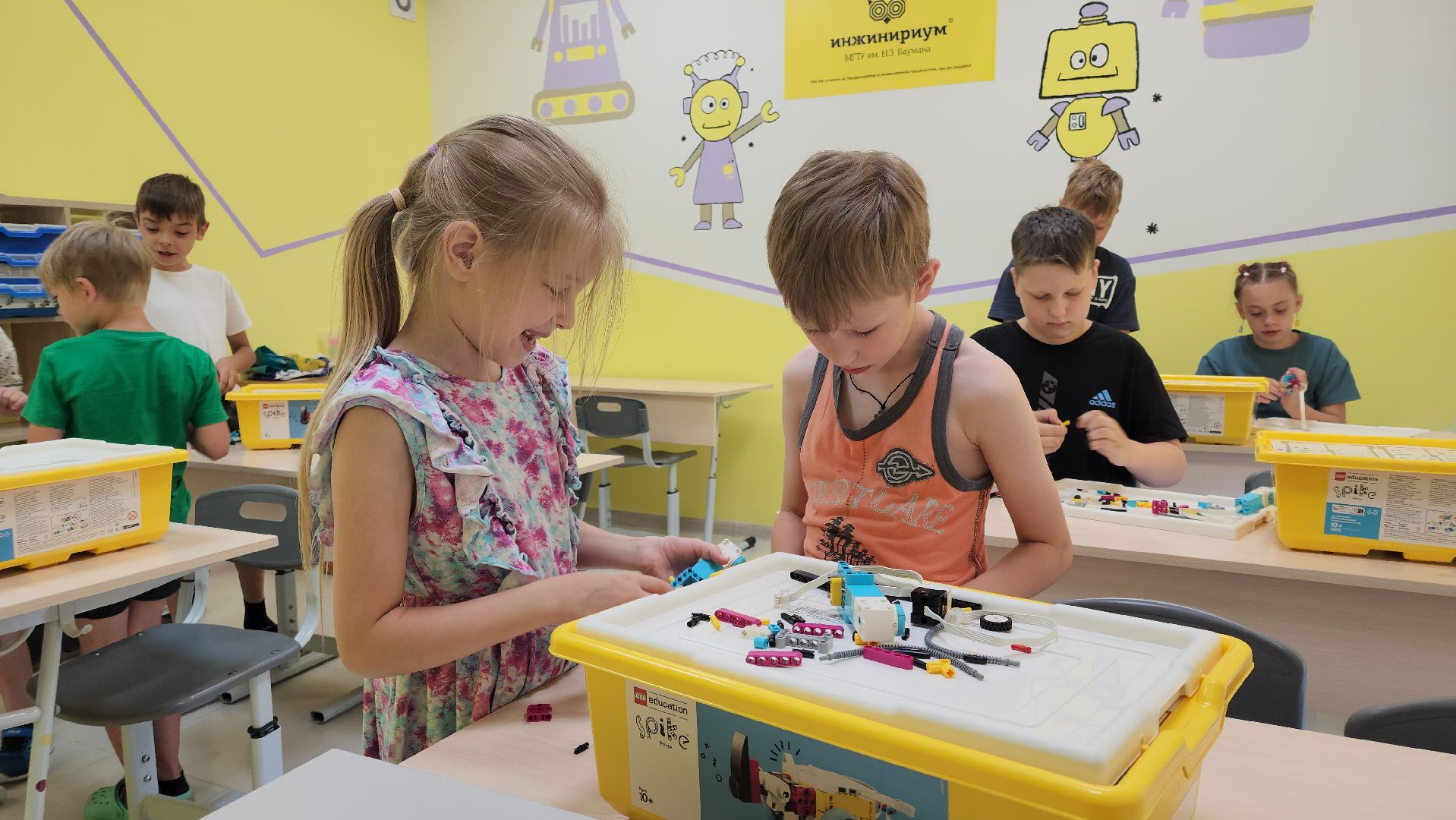 Егорьевск, Дети, клуб, игры, Лето, роботы, техника,