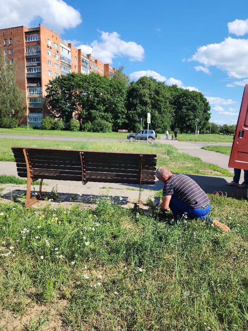 Черноголовка, Благоустройство, Жкх, Лавочки,