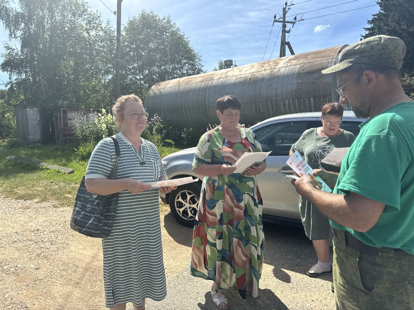 шаховская, лесничество, рейд по пожарной безопасности,