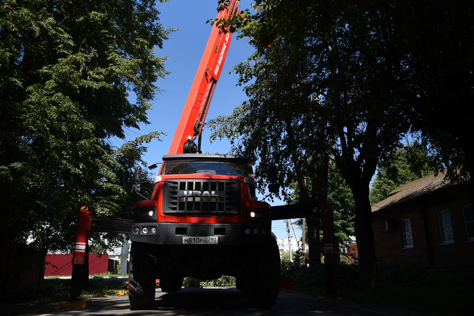 Бронницы, Благоустройство, Опиловка деревьев, Работы по опиловке, мбу благоустройство,