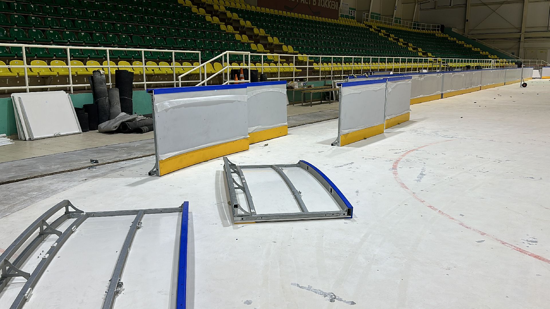 Клин, общество, строительство, ледовый дворец,