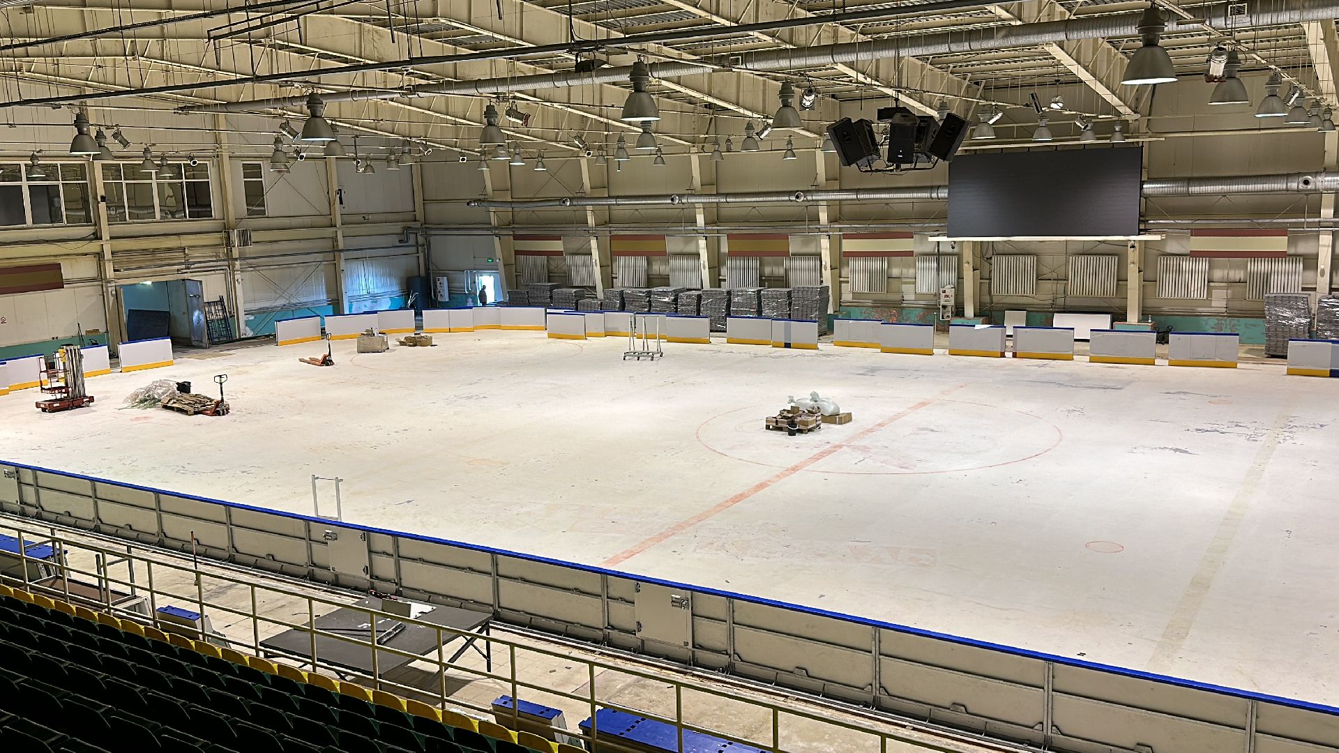 Клин, общество, строительство, ледовый дворец,