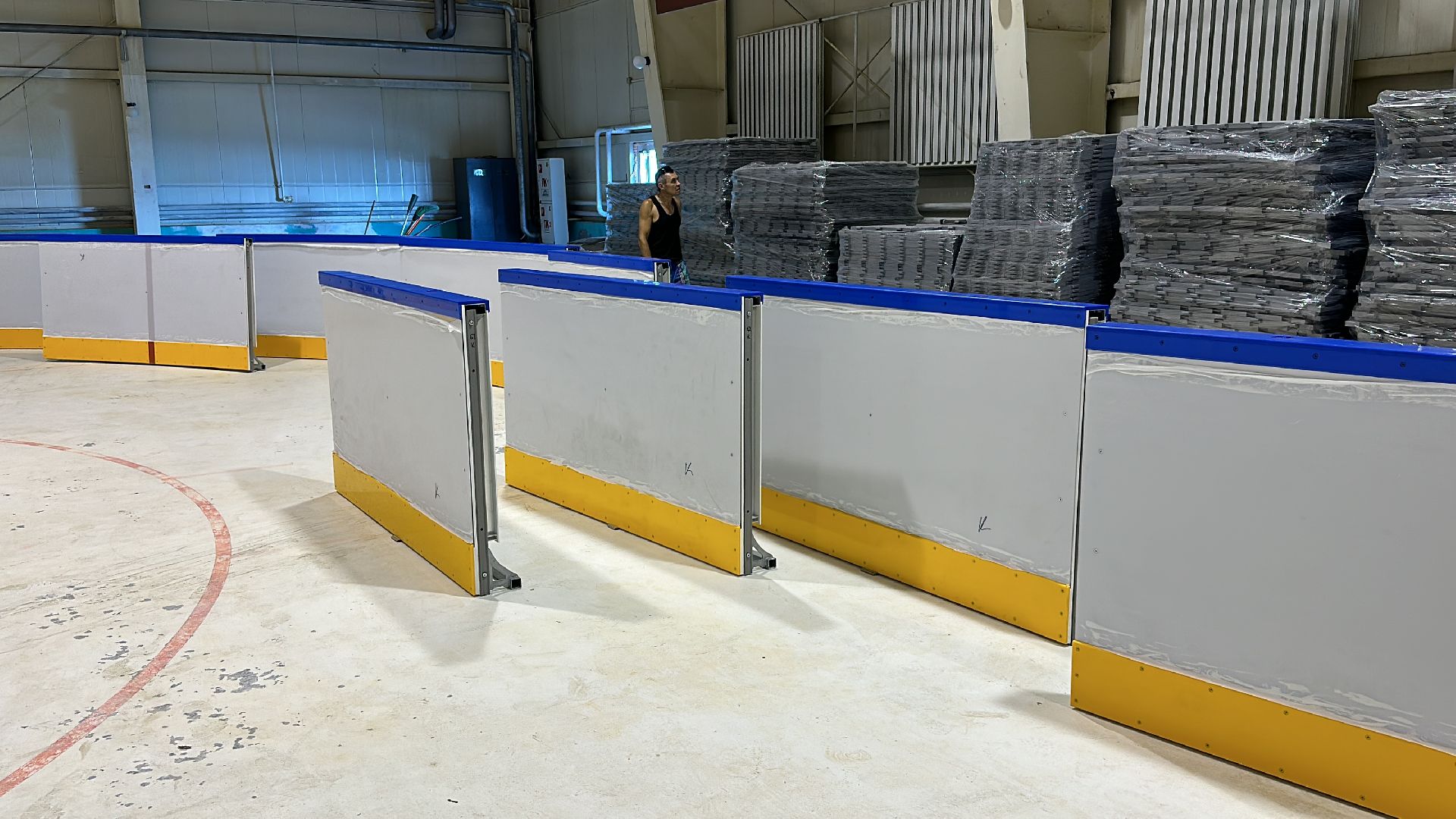 Клин, общество, строительство, ледовый дворец,