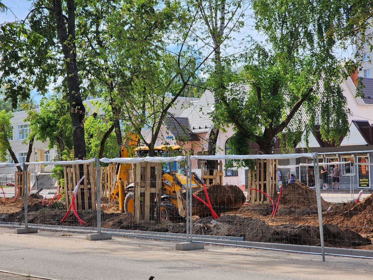 Дубна, Благоустройство, Центральная улица, Большой проект, Демонтаж,
