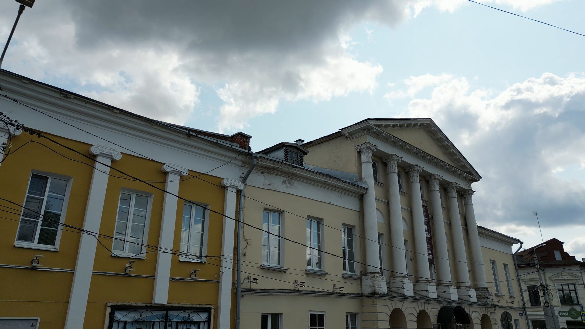 видео с коптера, Коломна, галерея, культура,