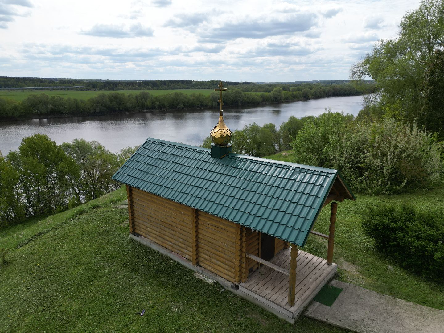 видео с коптера, Коломна, религия,