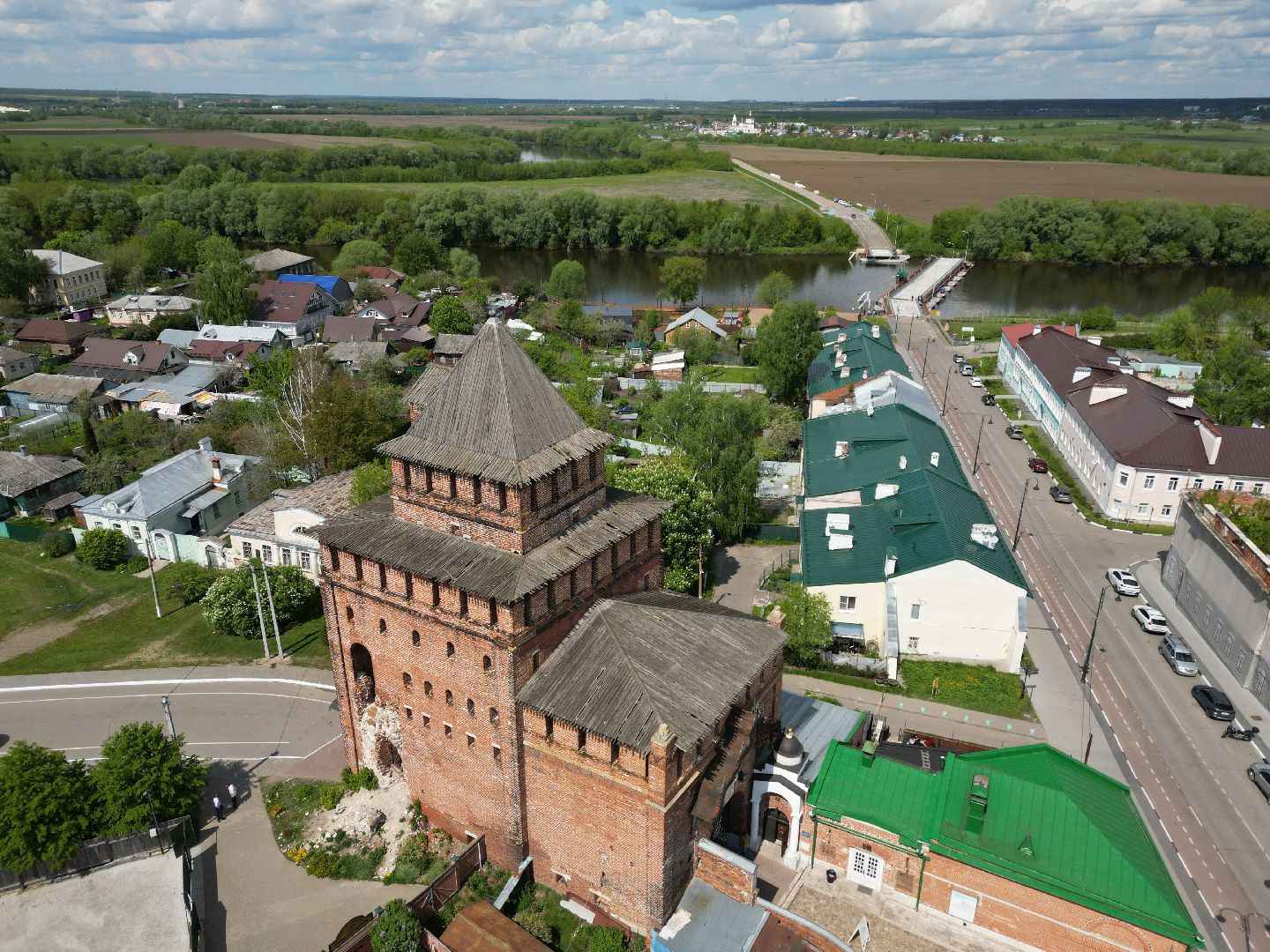 видео с коптера, Коломна, культура,