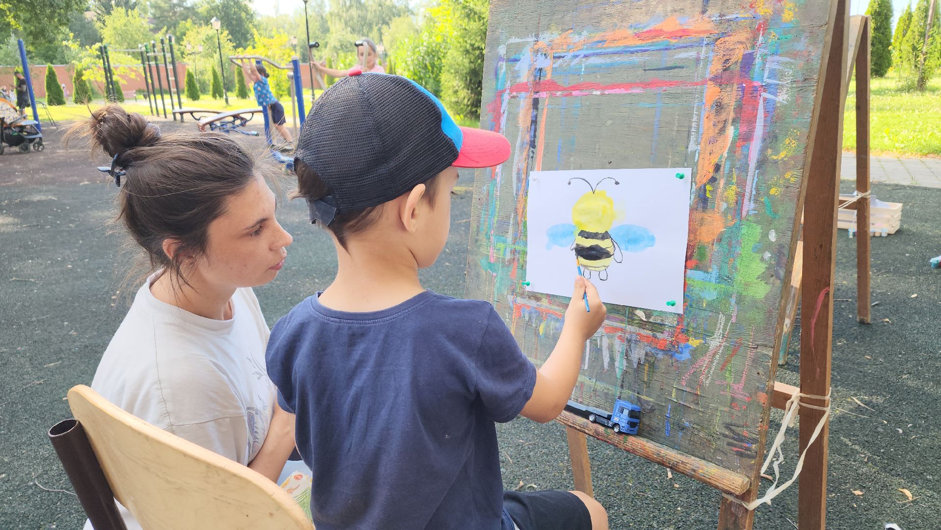 культура, пленэры, дети, лето в подмосковье, Лосино-Петровский,