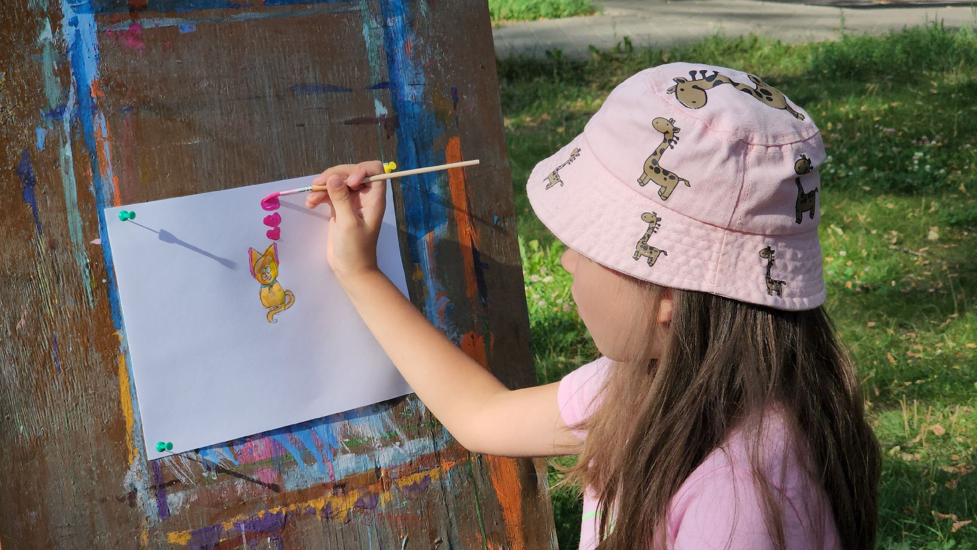 культура, пленэры, дети, лето в подмосковье, Лосино-Петровский,