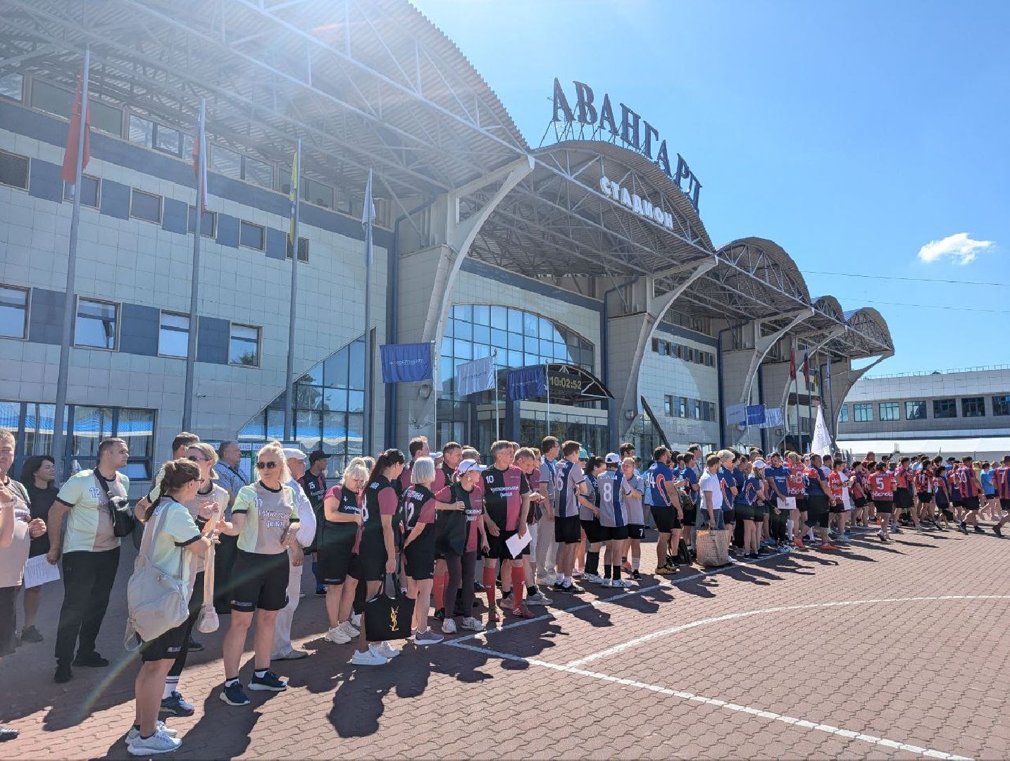 Мособлэнерго, Спортивные сборы, стадион Авангард, Домодедово,