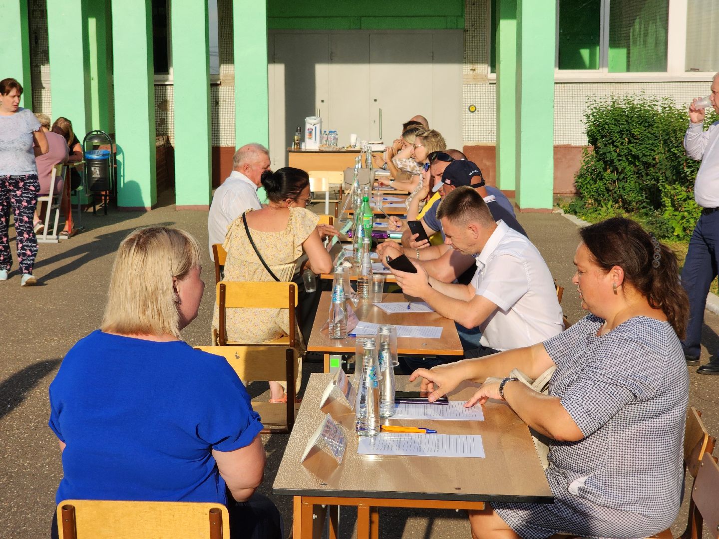 Чехов, село Молоди, выездная администрация, встреча с жителями, электроснабжение,энергоснабжение, помощь семьям участников СВО,