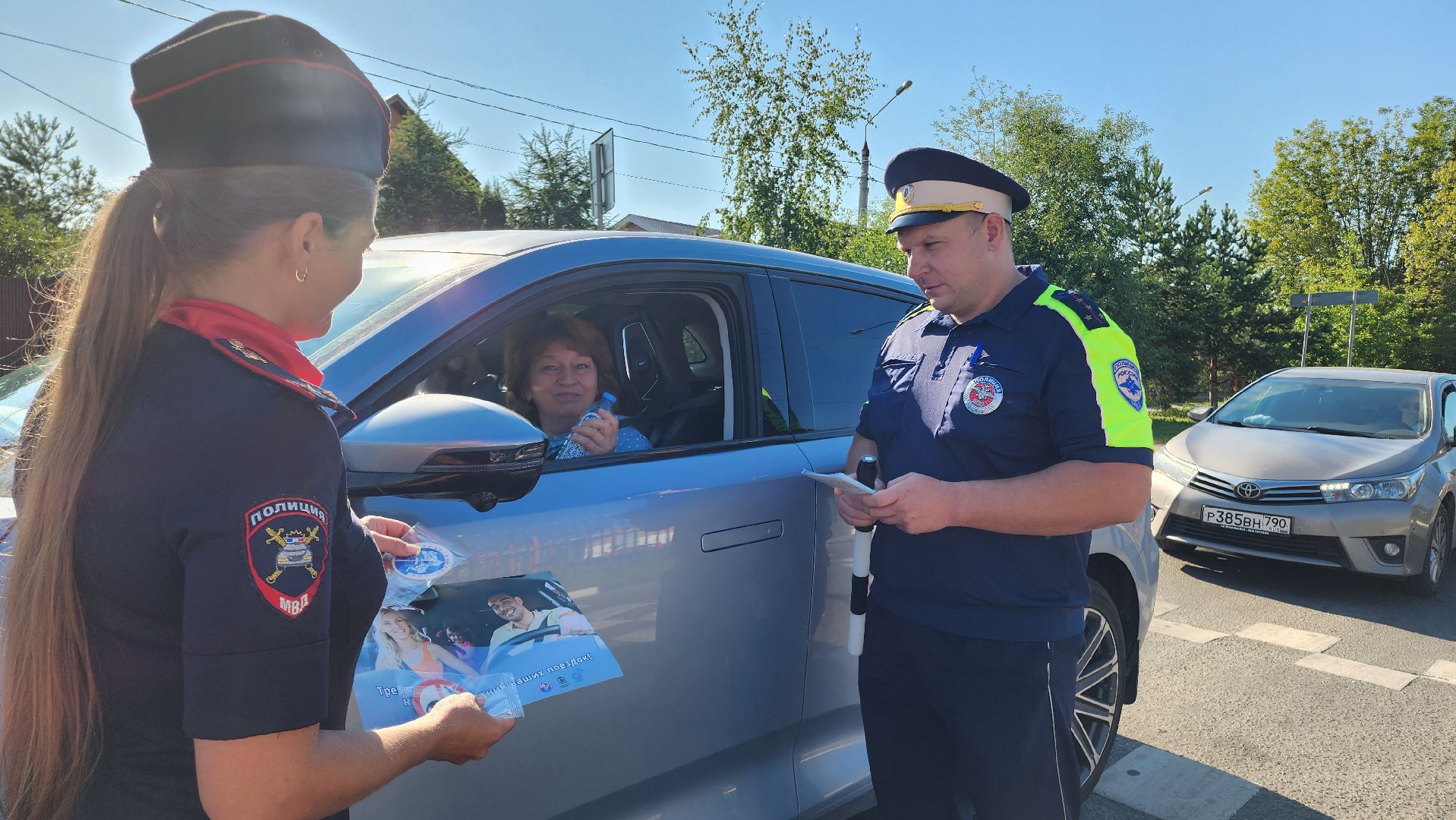 УМВД России, Госавтоинспекция, Профилактический рейд, Домодедово, Подмосковье,